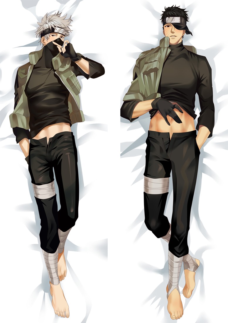 NARUTO Kakashi Hatake & Sasuke Uchiha Anime Dakimakura Body Pillow Cover