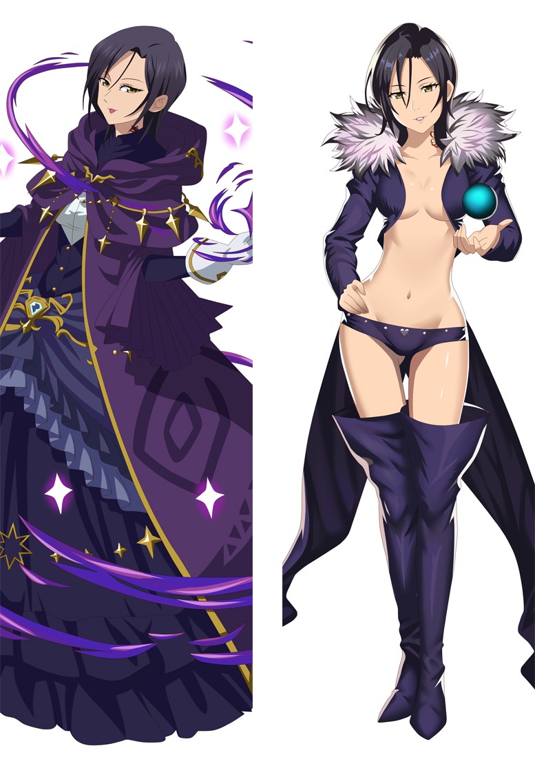 The Seven Deadly Sins Merlin Anime Dakimakura Body Pillow Cover