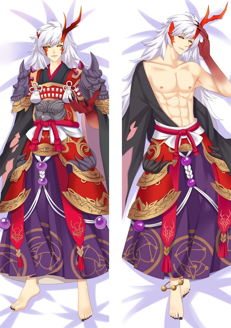 Onmyoji Ibaraki-douji Anime Dakimakura Body Pillow Cover