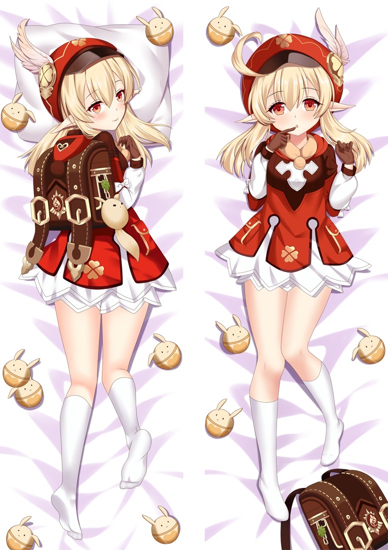 Genshin Impact Klee Anime Dakimakura Body Pillow Cover