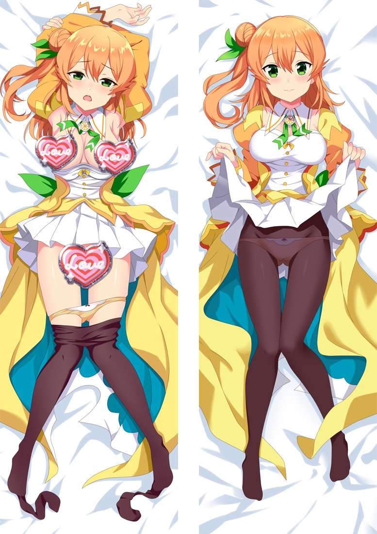The Demon Girl Next Door Hinatsuki Mikan Anime Dakimakura Pillow Cover