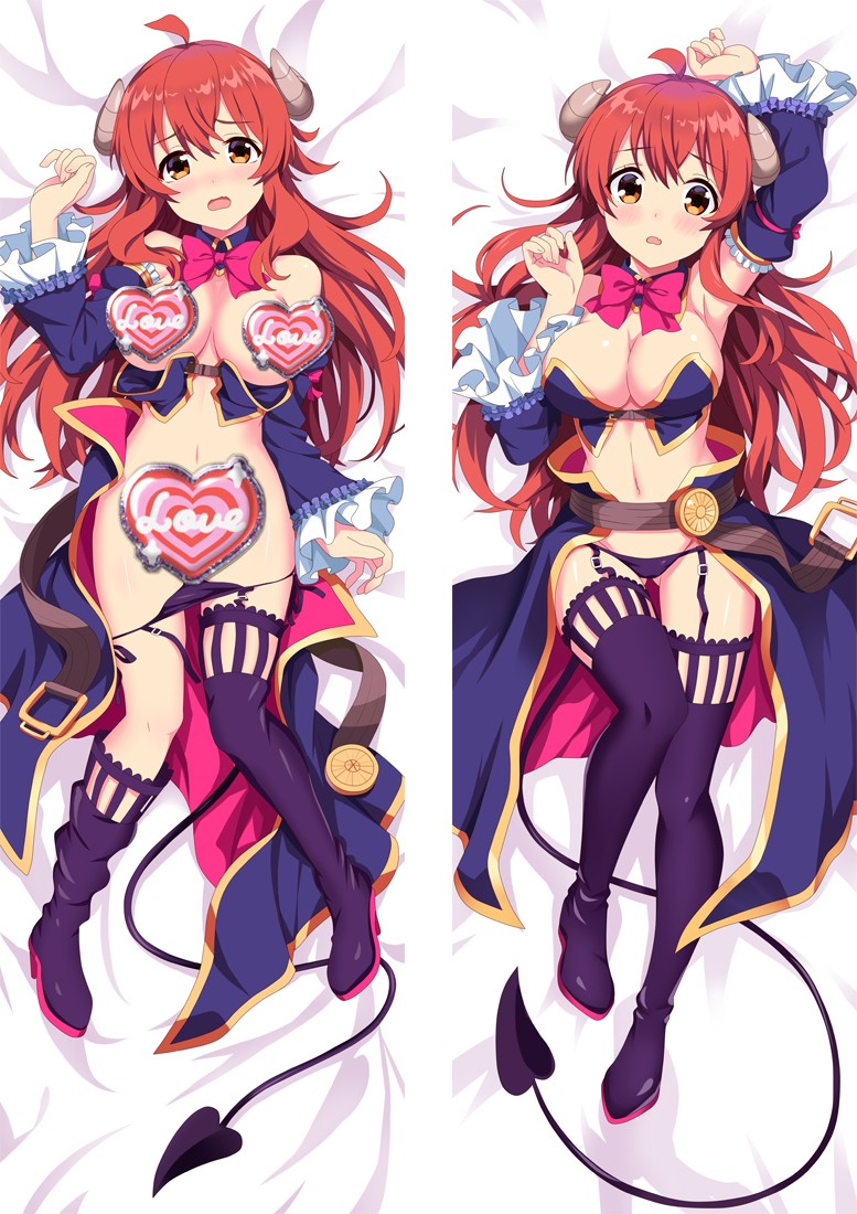 The Demon Girl Next Door Yoshida Yūko Shadow Mistress Shamiko Anime Dakimakura Pillow Cover