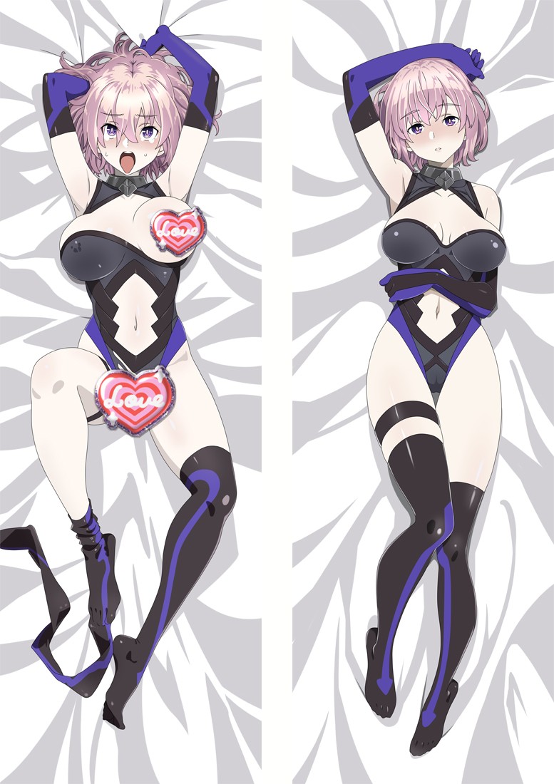 Fate/Grand Order FGO Mash Kyrielight Anime Dakimakura Body Pillow Cover