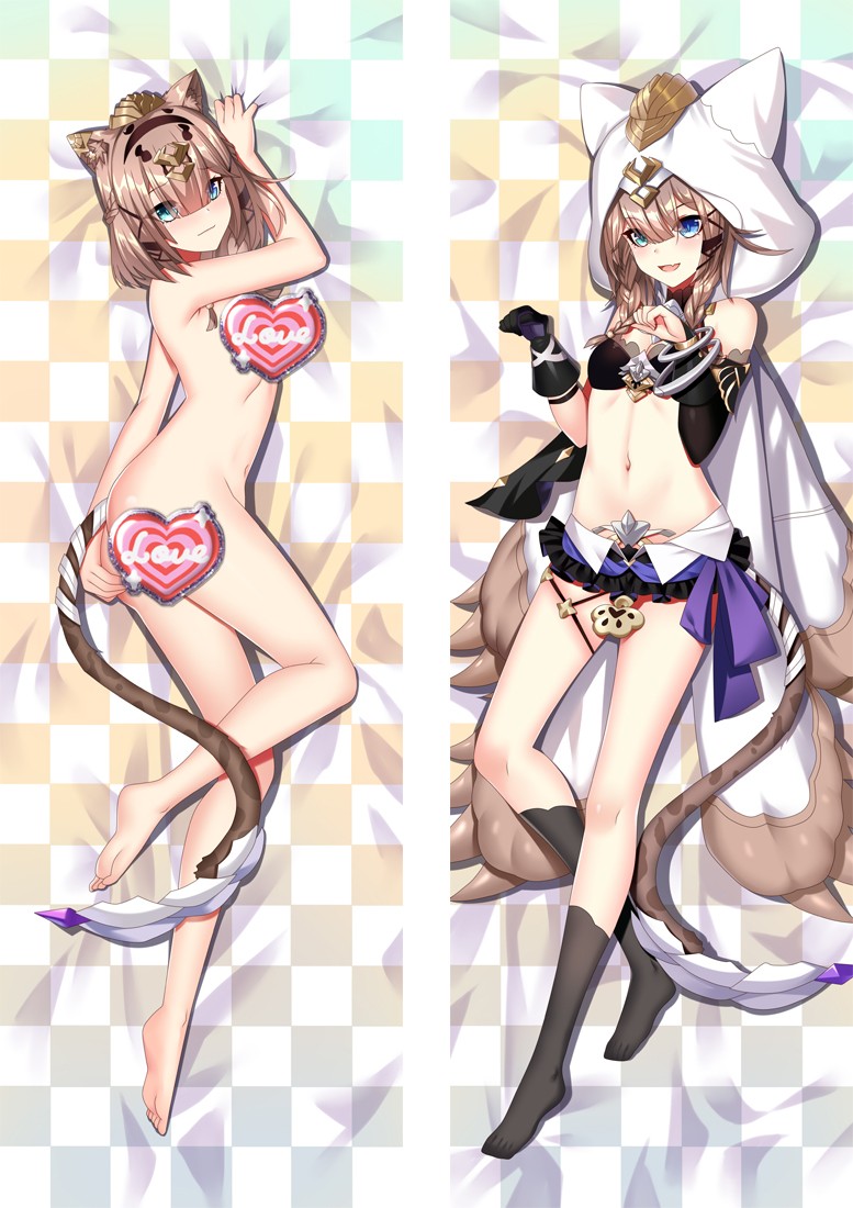 Honkai Impact 3rd Pardofelis Anime Dakimakura Body Pillow Cover