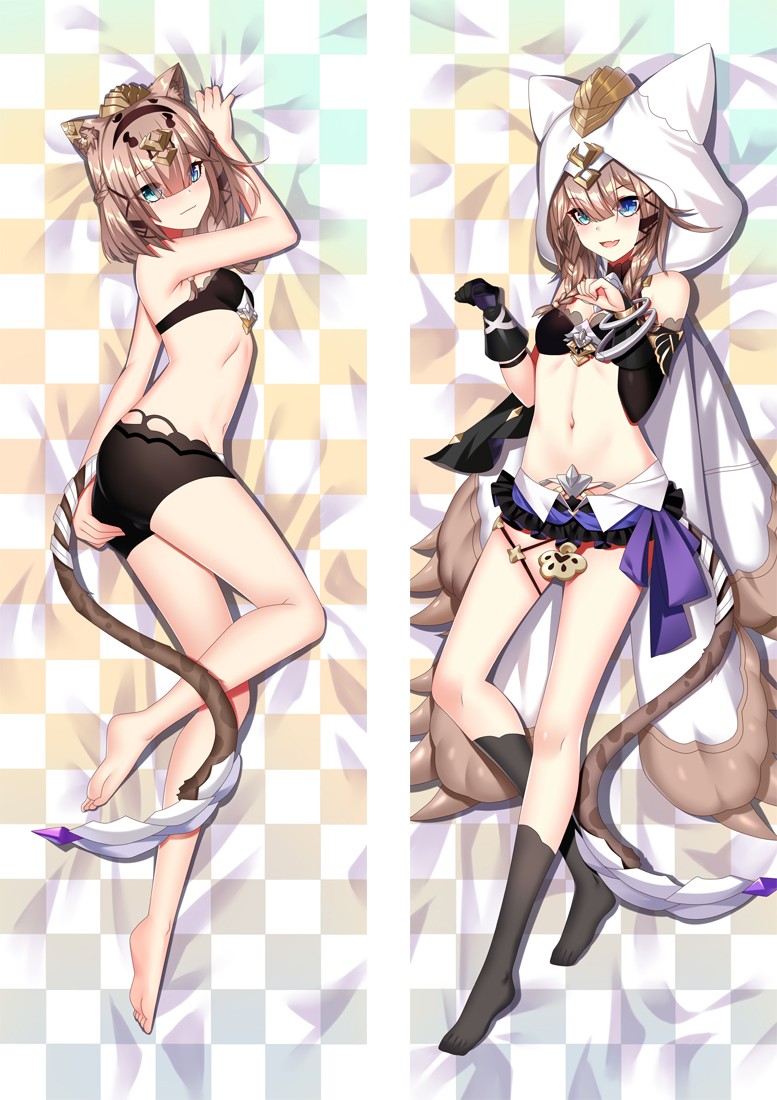 Honkai Impact 3rd Pardofelis Anime Dakimakura Body Pillow Cover H4190-A