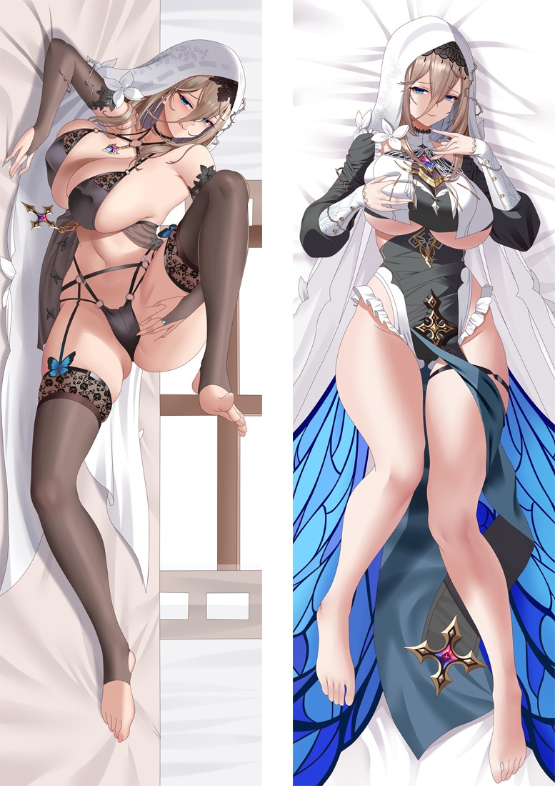 Honkai Impact 3rd Aponia Anime Dakimakura Body Pillow Cover