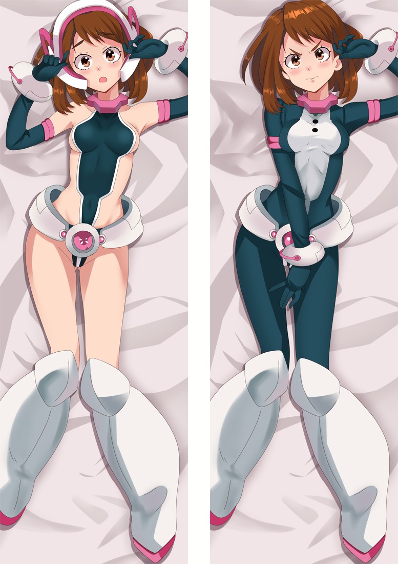 My Hero Academia Uraraka Ochaco Anime Dakimakura Body Pillow Cover