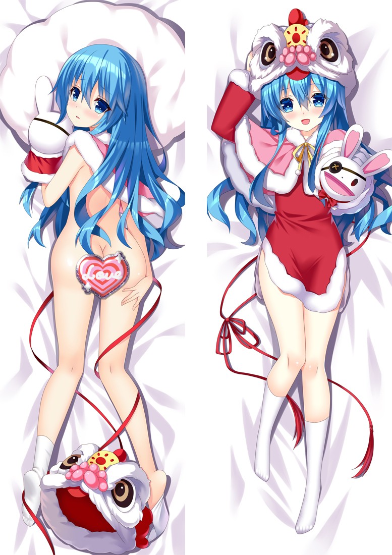 Date A Live Himekawa Yoshino Anime Dakimakura Pillow Cover