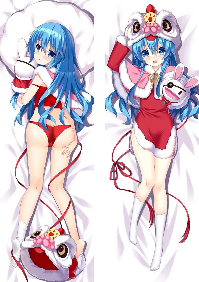 Date A Live Himekawa Yoshino Anime Dakimakura Pillow Cover