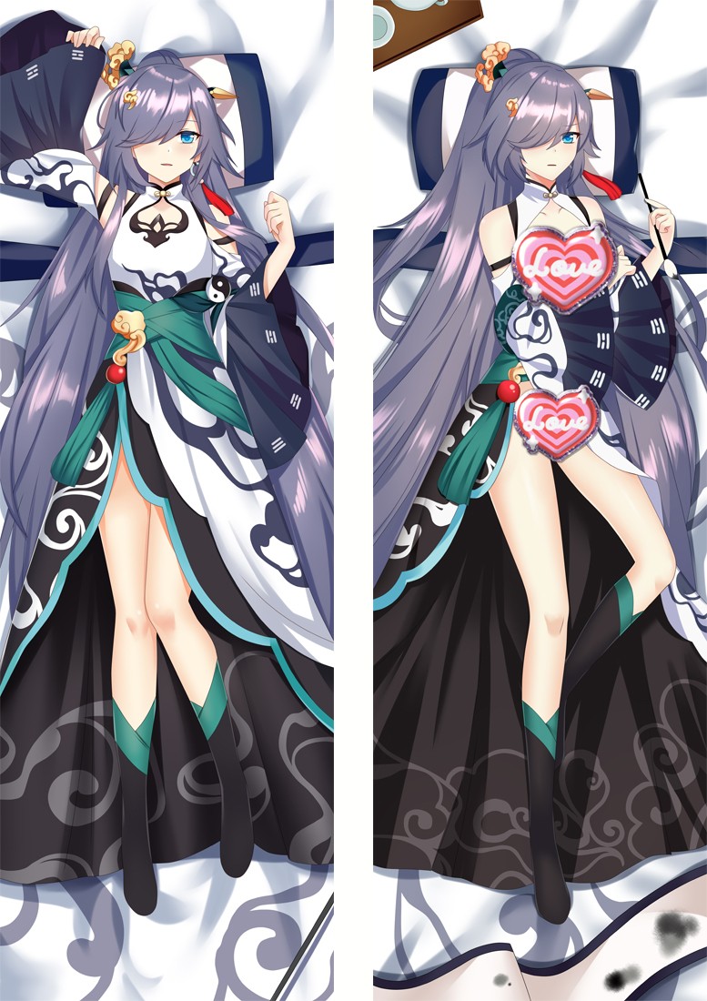 Honkai Impact 3rd Fuka Anime Dakimakura Body Pillow Cover