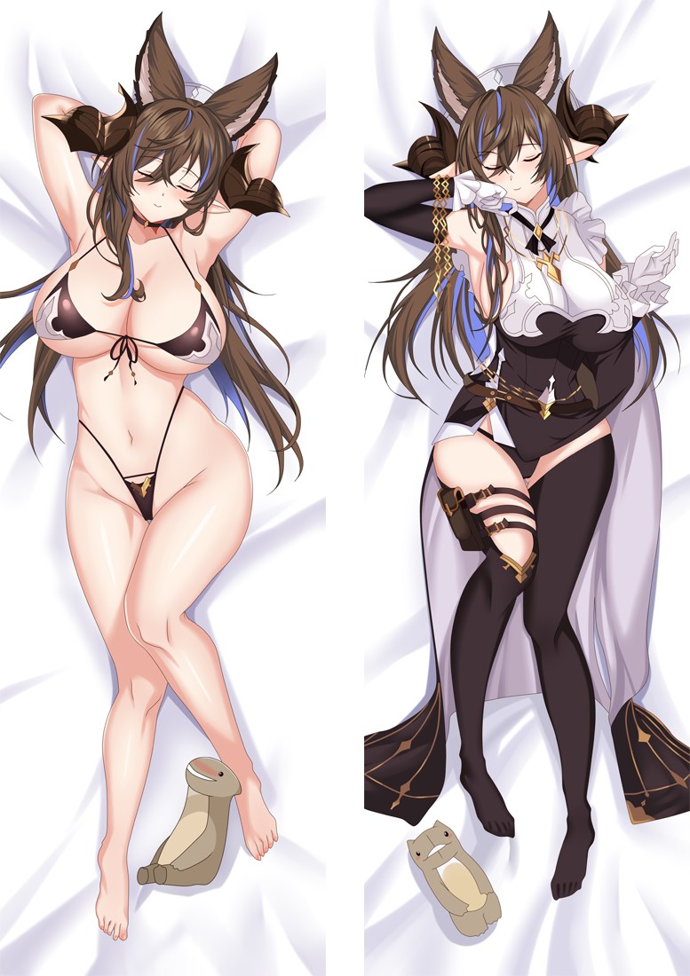 Granblue Fantasy Galleon Anime Dakimakura Body Pillow Cover
