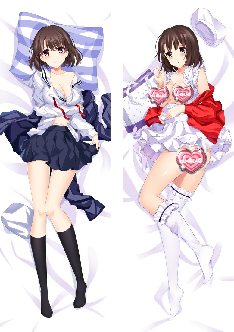Saekano: How to Raise a Boring Girlfriend Kurehito Misaki Katō Megumi Anime Dakimakura Body Pillow Cover