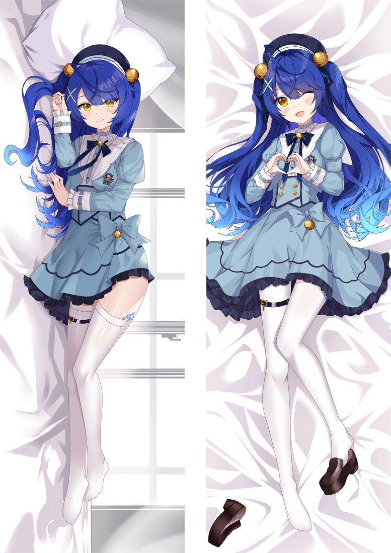 Virtual Youtuber Yukihana Lamy Anime Dakimakura Body Pillow Cover