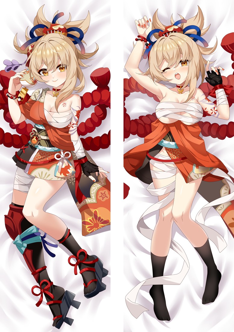 Genshin Impact Klee Anime Dakimakura Body Pillow Cover