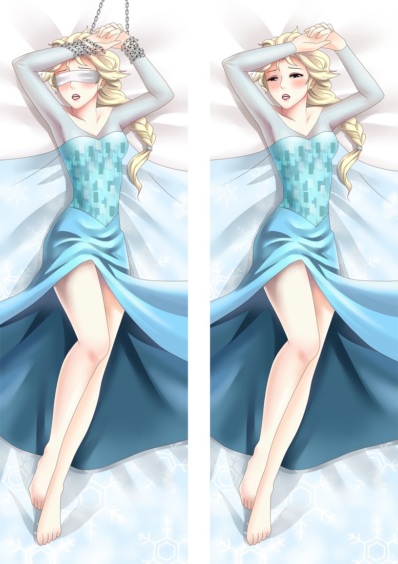 Frozen Elsa Anime Dakimakura Body Pillow Cover