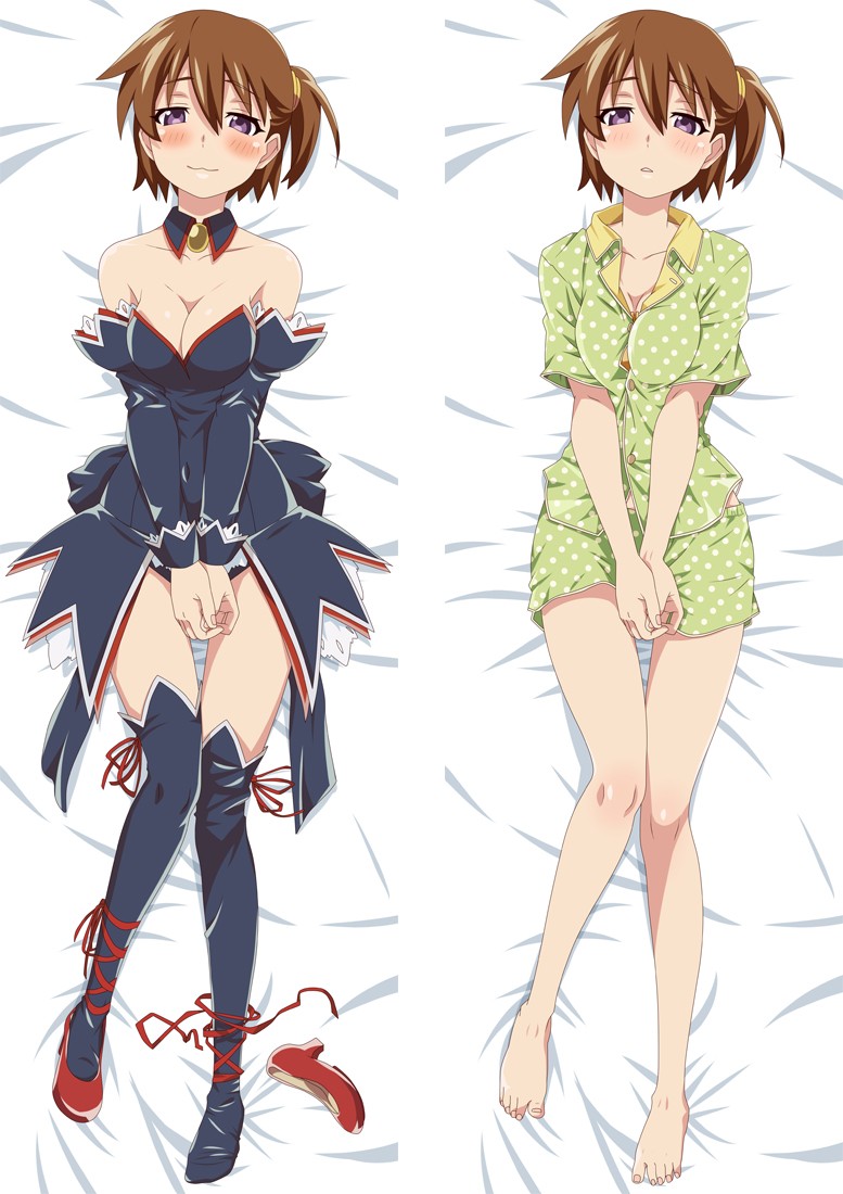 Higurashi When They Cry Ryugu Rena Anime Dakimakura Body Pillow Cover