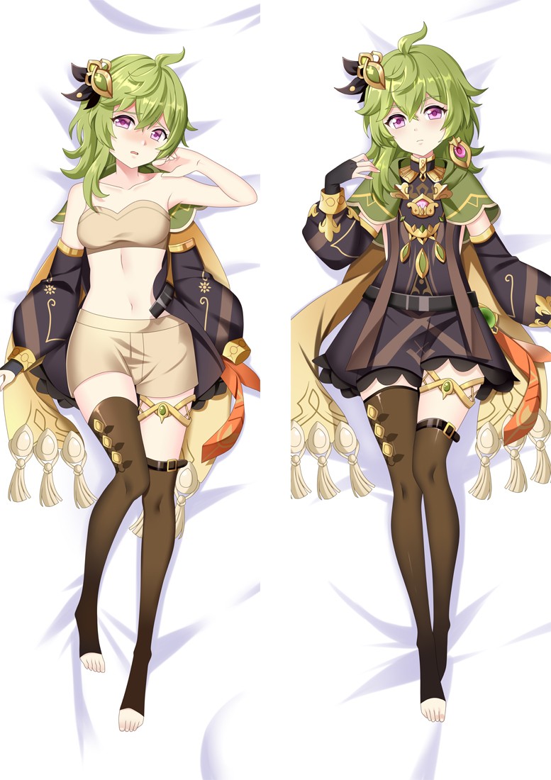 Genshin Impact Collei Anime Dakimakura Body Pillow Cover