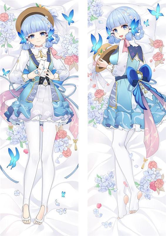 Genshin Impact Kamisato Ayaka Anime Dakimakura Body Pillow Cover