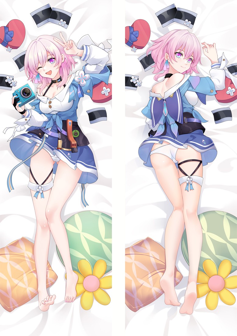 Honkai: Star Rail March 7th Anime Dakimakura Pillow Cover