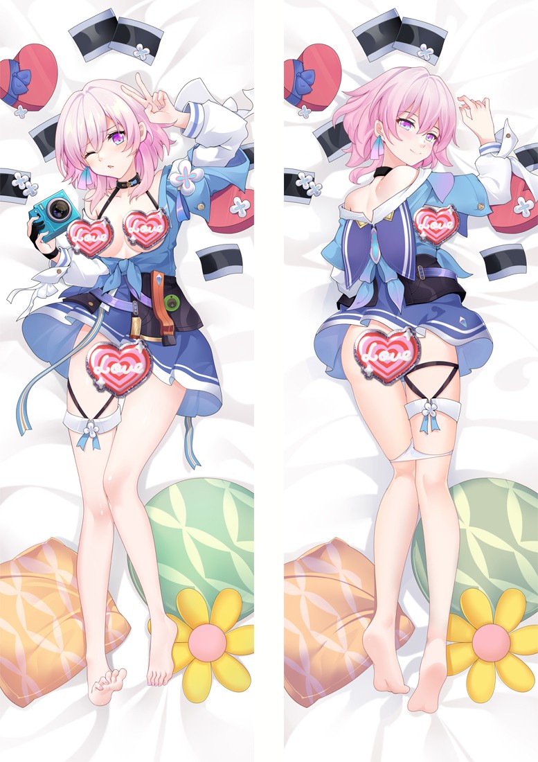 Honkai: Star Rail March 7th Anime Dakimakura Pillow Cover