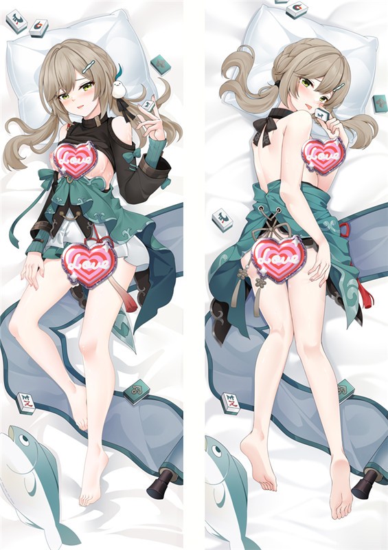 Honkai: Star Rail Qingque Anime Dakimakura Pillow Cover