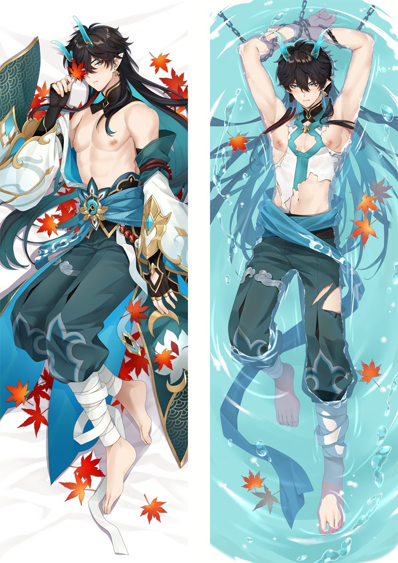 Honkai: Star Rail Dan Heng Anime Dakimakura Pillow Cover