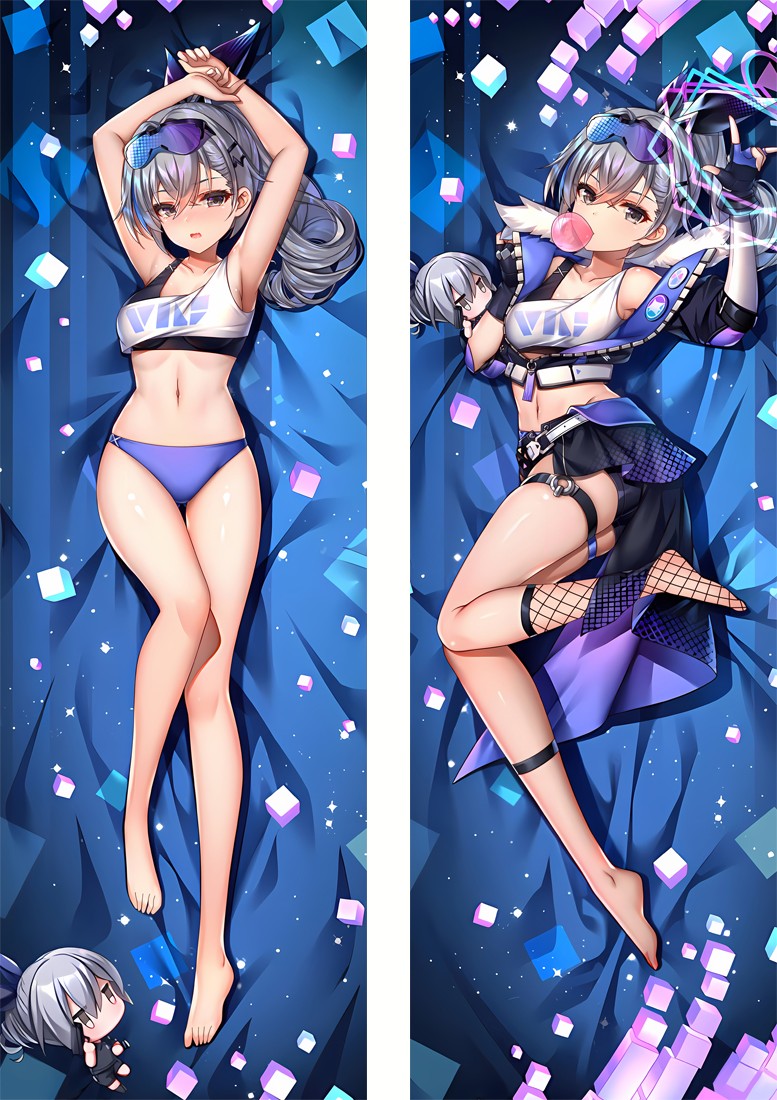 Honkai: Star Rail Silver Wolf Anime Dakimakura Pillow Cover