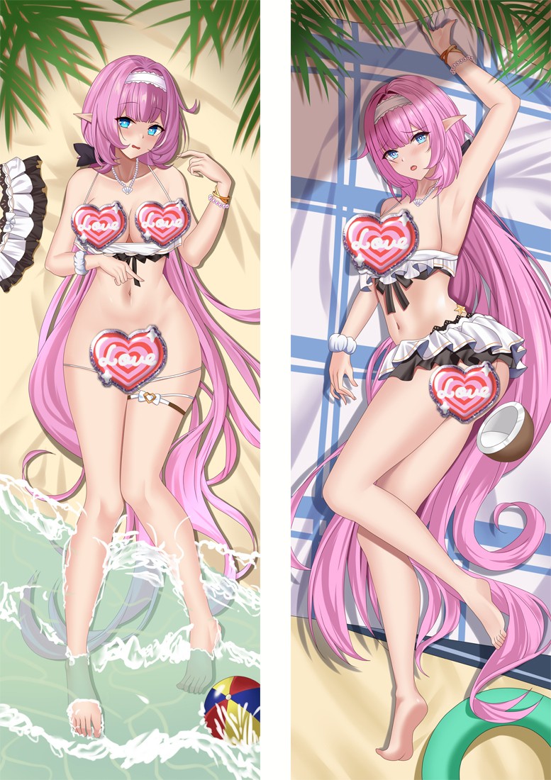 Honkai Impact 3rd Elysia Anime Dakimakura Pillow Cover