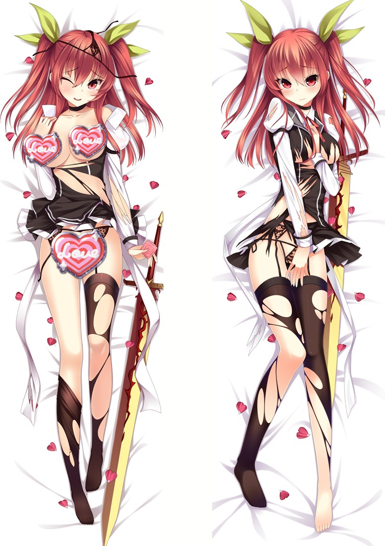 Chivalry of a Failed Knight Stella Vermillion Anime Dakimakura Pillow Cover