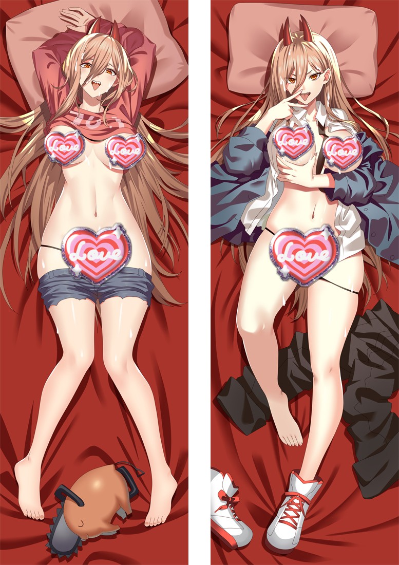 Chainsaw Man Power Anime Dakimakura Body Pillow Cover