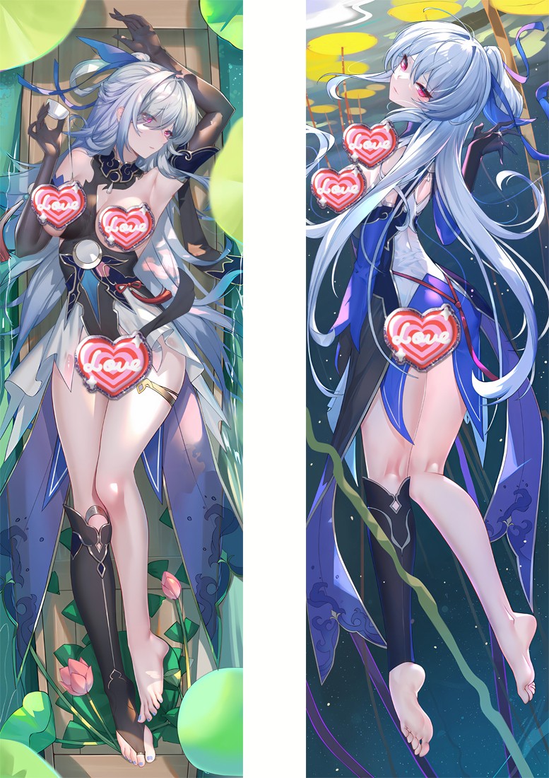 Honkai: Star Rail Jingliu Anime Dakimakura Pillow Cover