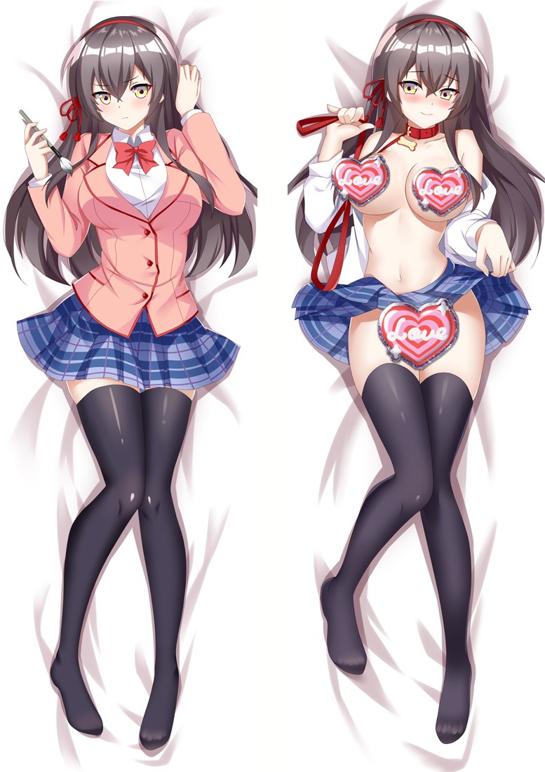 Hensuki: Are You Willing to Fall in Love with a Pervert, as Long as She's a Cutie? Anime Dakimakura Pillow Cover