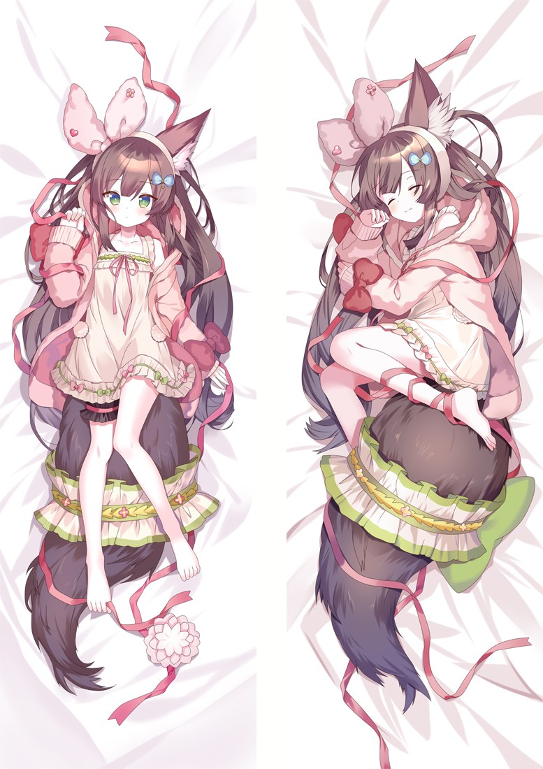 Virtual Youtuber Chigusa Hana Anime Dakimakura Pillow Cover