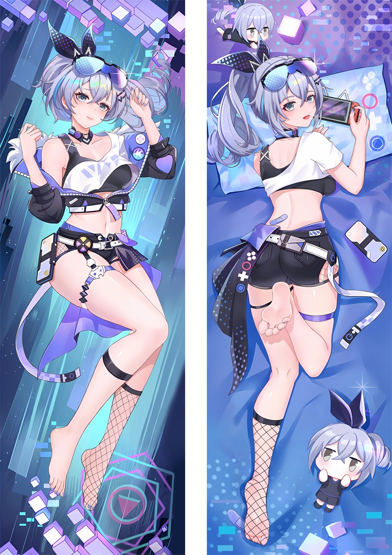 Honkai: Star Rail Silver Wolf Anime Dakimakura Pillow Cover