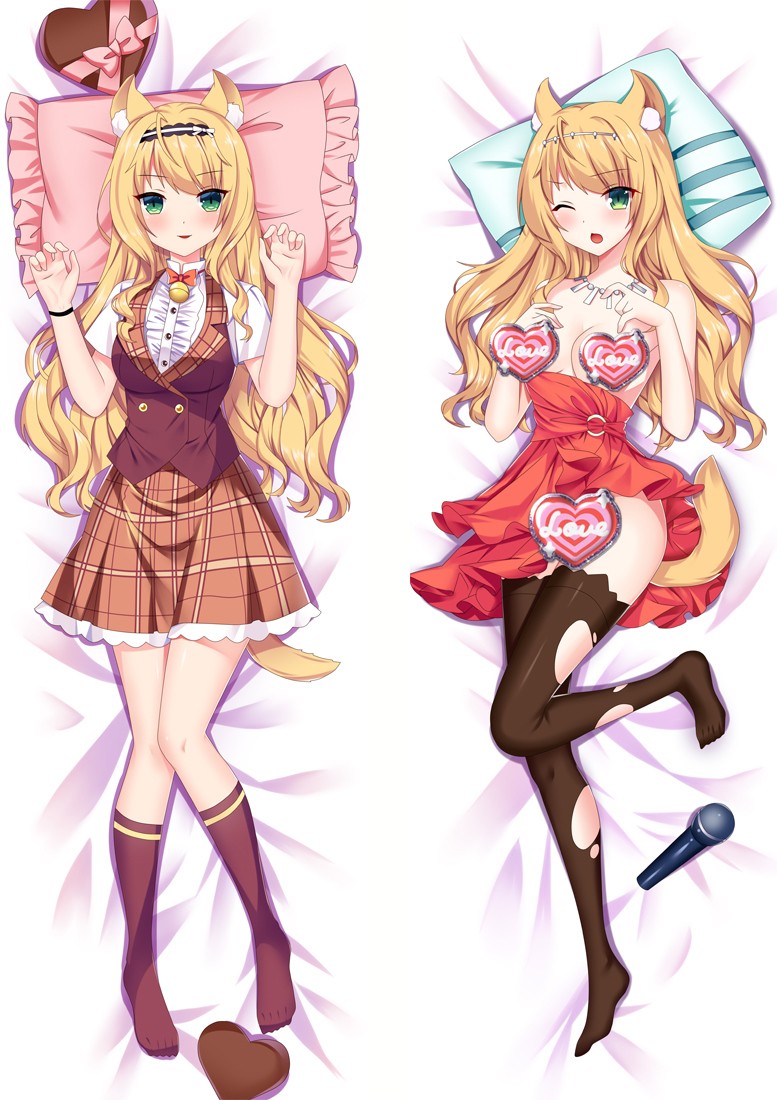 Nekopara Vanilla Anime Dakimakura Pillow Cover