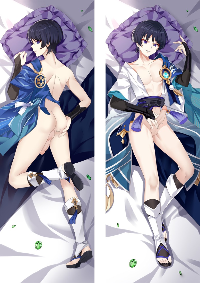 Genshin Impact Scaramouche Anime Dakimakura Body Pillow Cover