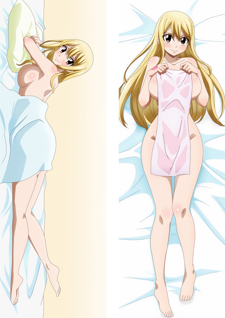 Fairy Tail Lucy Heartfilia Anime Dakimakura Pillow Cover