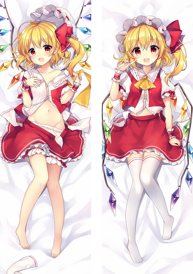 TouHou Project Flandre Scarlet Anime Dakimakura Body Pillow Cover