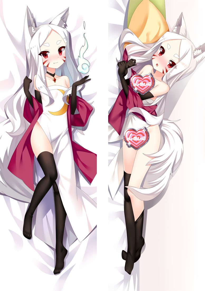 The Helpful Fox Senko – San Shiro Anime Dakimakura Body Pillow Cover
