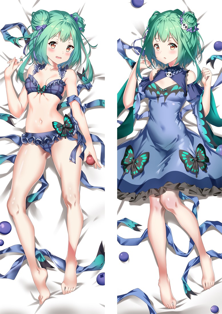 Virtual Youtuber Uruha Rushia Anime Dakimakura Body Pillow Cover