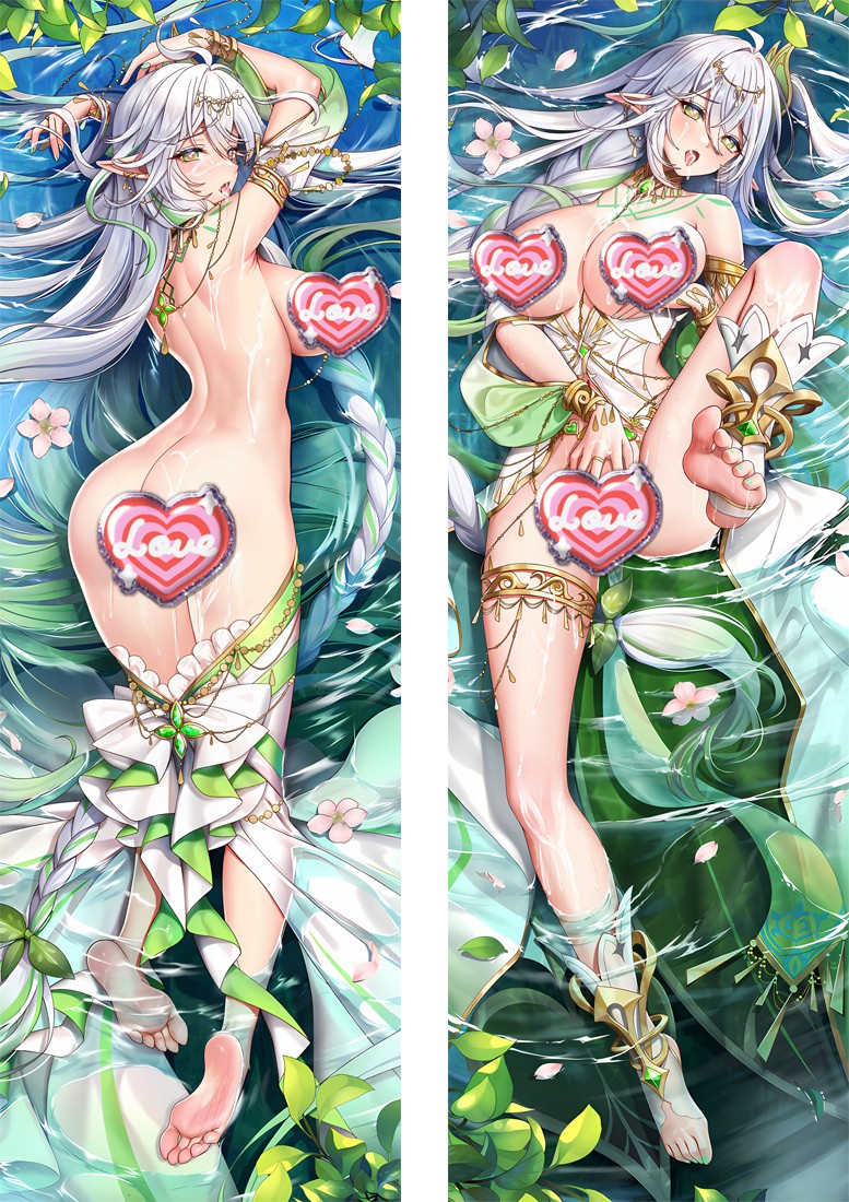 Genshin Impact The Greater Lord Rukkhadevata Anime Dakimakura Body Pillow Cover