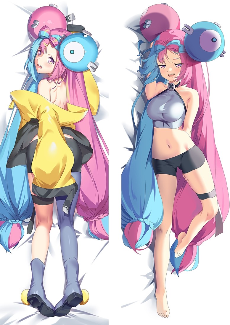 Pokémon Lono Anime Dakimakura Body Pillow Cover