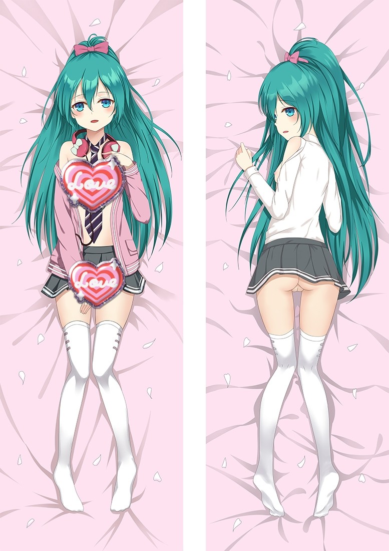 Hatsune Miku Anime Dakimakura Body Pillow Cover