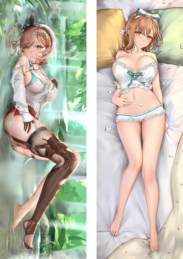 Atelier Ryza: Ever Darkness & the Secret Hideout Lizard Staudt Anime Dakimakura Body Pillow Cover