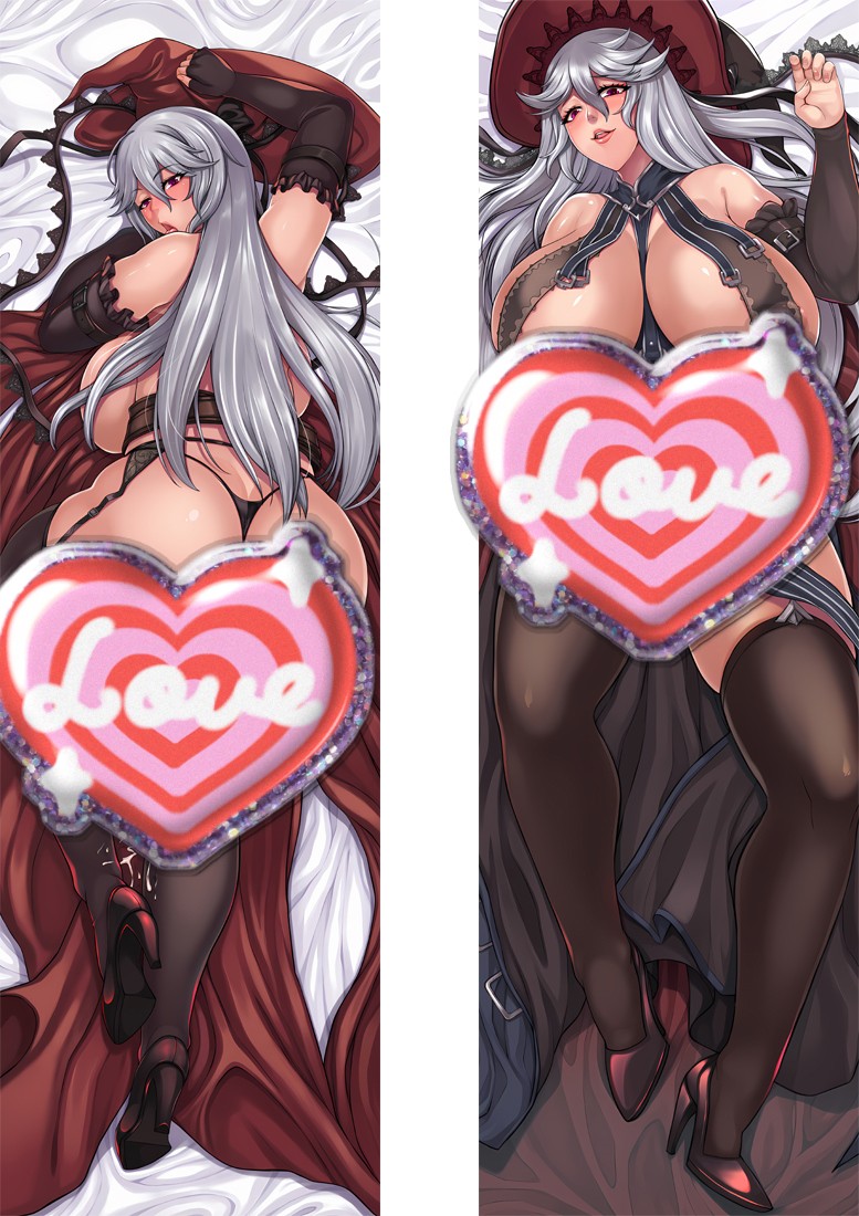 Granblue Fantasy Anime Dakimakura Body Pillow Cover