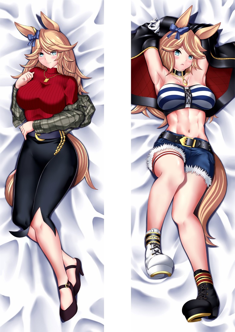 Uma Musume Pretty Derby Tokai Teio Anime Dakimakura Body Pillow Cover