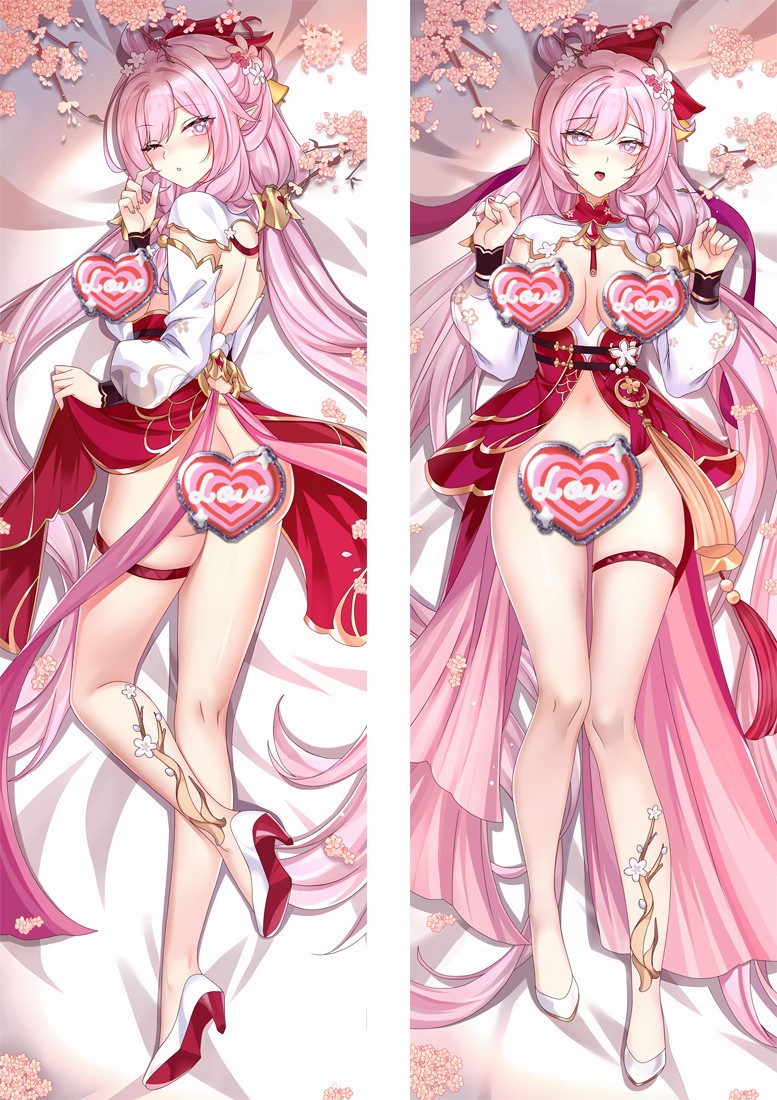 Honkai Impact 3rd Elysia Anime Dakimakura Body Pillow Cover