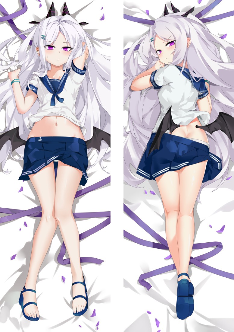 Blue Archive Sorasaki Hina Anime Dakimakura Body Pillow Cover