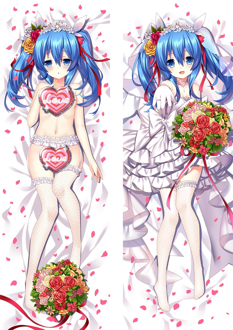 Date A Live Himekawa Yoshino Anime Dakimakura Body Pillow Cover