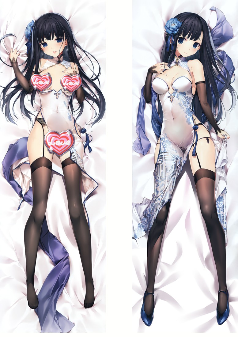 Galgame Anime Dakimakura Body Pillow Cover